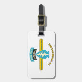 SPECIALE KRACHTEN AIRBORNE "DE OPPRESSO LIBER" BAGAGELABEL (Voorkant verticaal)