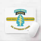 SPECIALE KRACHTEN AIRBORNE "DE OPPRESSO LIBER" MUISMAT (Met muis)