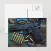 speciale krachten groene bergen Sf SOF LRRRPS Briefkaart (Voorkant / Achterkant)