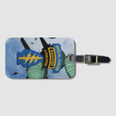 speciale krachten groene bergen SFG SFGA-patch Bagagelabel (Voorkant (horizontaal))