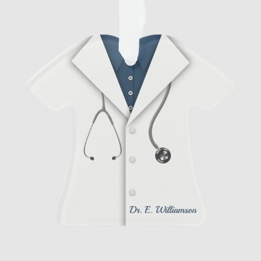 Speciale lab-laag/arts ornament (voorkant)