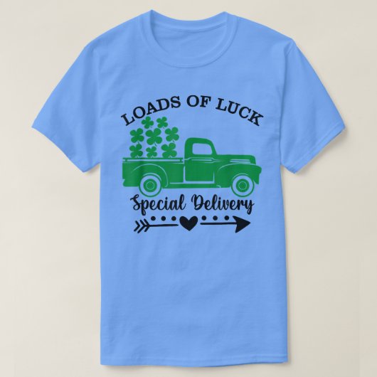 Speciale ladingen vrachtwagen met laadbruggen St. T-shirt (Design voorkant)