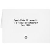 Speciale leemten - 1897 - noodsituatie (Achterkant Horizontaal)