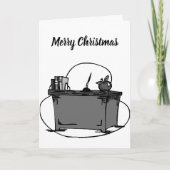 **SPECIALE LERAAR** MET KERST *MOOIE WOORDEN* FEESTDAGEN KAART (Voorkant)