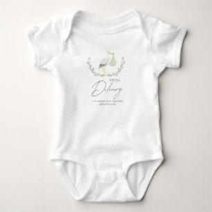 Speciale Levering Baby Aankondiging, baby shower Romper