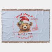 Speciale levering Baby Boy Blue Deken (Voorkant)