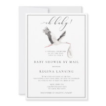 Speciale levering Baby shower per post