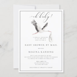 Speciale levering Baby shower per post Kaart
