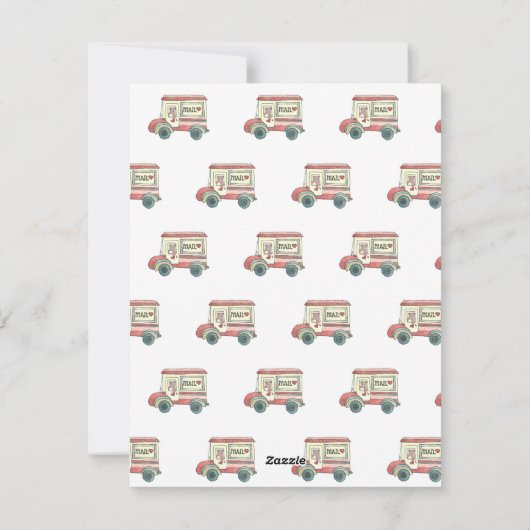 Speciale Levering Beer Valentijn Vakantie Kaart (Achterkant)