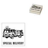 speciale levering Brandmotor Rubberstempel (Gestempeld)