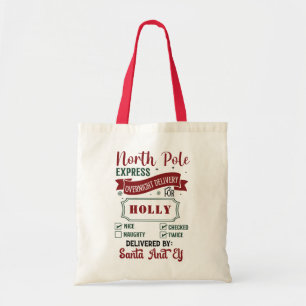 Speciale levering Christmas Santa Sack Tote Bag