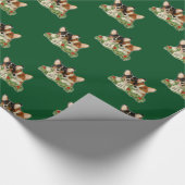 "Speciale levering" Corgi-pakpapier Cadeaupapier (Hoek)