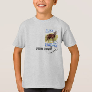 Speciale levering - Ethiopische bushbuck Stamp T-shirt