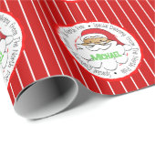 Speciale Levering Etnisch Santa Noordpool Kind Cadeaupapier (Rol Hoek)