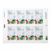 SPECIALE LEVERING, feestelijke kerstpakketten Etiket (Full Sheet)