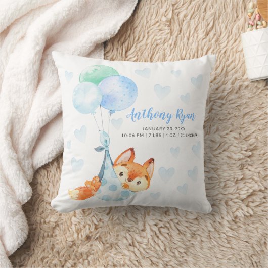 Speciale levering Fox-Baby shower Kussen (Deken)