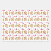 Speciale levering Fox & Floral Valentijnsdag Inpakpapier Vel (Voorkant 2)
