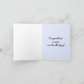 Speciale levering - Gefeliciteerd Kaart - Boy (Binnen)