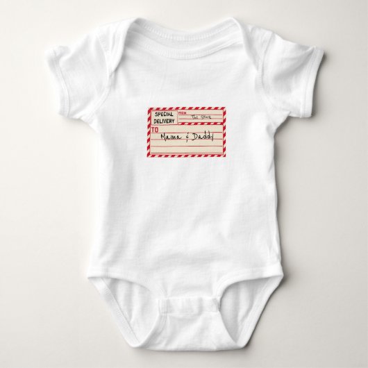 Speciale levering gepersonaliseerd romper (Voorkant)