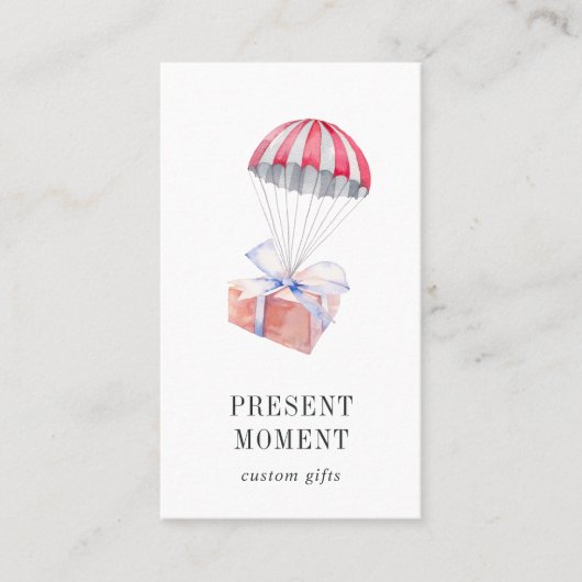 Speciale levering | Giften Service/Event Planner Visitekaartje (Voorkant)