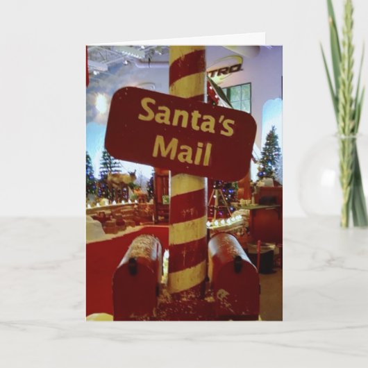 SPECIALE LEVERING KERST KAART (Voorkant)