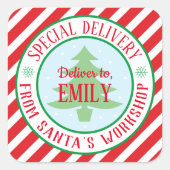 Speciale levering Kerst sticker (Voorkant)