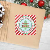 Speciale levering Kerst sticker