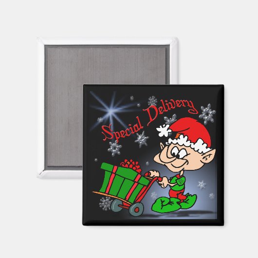 Speciale levering Kerstmagneet Magneet (Voorkant / Achterkant)