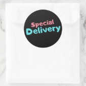 Speciale levering Kleine Verpakking Bedrijfs Ronde Sticker (Tas)