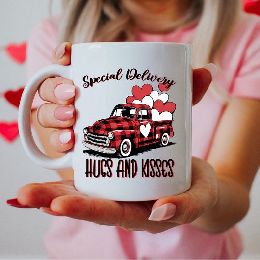 Speciale levering knuffels en kussen koffiemok