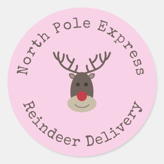 Speciale levering Label Noordpool Rudolph Gift (Voorkant)