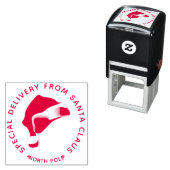 Speciale levering met kerstmis  zelfinktende stempel (In situ)