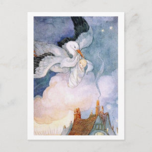 Speciale levering - Nieuwe baby Aankondigingskaart