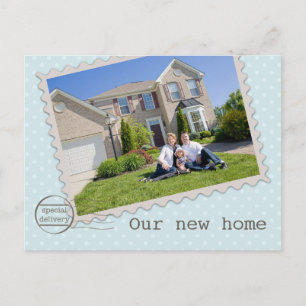 Speciale Levering Nieuwe Home Foto Briefkaart