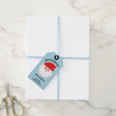 Speciale levering Noordpool Kerstmis Cadeaulabel (Met Touw)