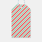 Speciale levering Noordpool — Santa Gif Cadeaulabel (Achterkant)