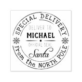 Speciale levering Noordpool Santa Zelfinktende Stempel (Design)