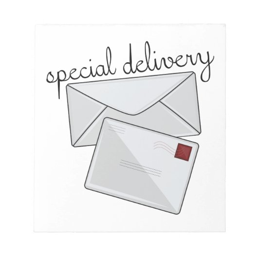 Speciale levering notitieblok (Voorkant)