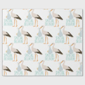 Speciale levering Ooievaar Cadeaupapier (Vlak)