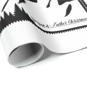 Speciale levering op maat van de Noordpool Cadeaupapier (Rol Hoek)