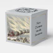 Speciale levering op Noordpool (aanpasbaar) Bedankdoosjes (Voorkant Zijde)