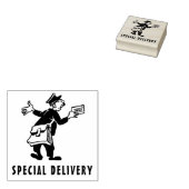 speciale levering Post Man Rubberstempel (Gestempeld)