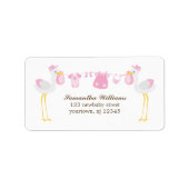 Speciale levering {roze} etiket (Voorkant)