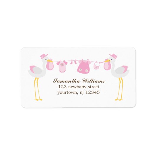 Speciale levering {roze} etiket (Voorkant)