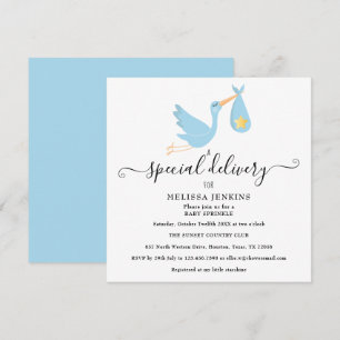 Speciale levering Stork Star Baby Sprinkle Shower Kaart