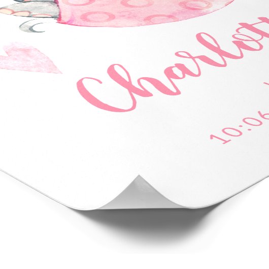 Speciale levering Stortplaats Elephant Baby geboor Poster (Hoek)