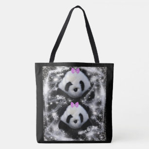 Speciale Levering Twin Girls Canvas tas