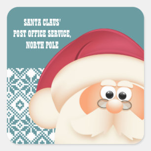 Speciale levering uit het Kerst sticker Noordpool