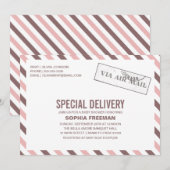 SPECIALE LEVERING | UITNODIGING TOT BABY SHOWER (Voorkant / Achterkant)