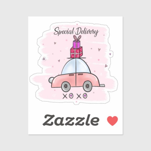 Speciale levering Valentijnsdag Sticker (Vel)